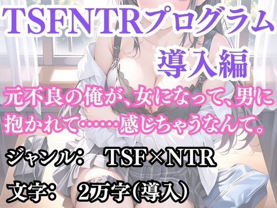 突然美少女にされた俺 TSFNTRプログラム  導入編|ウィザードの同人マンガをレビュー(ジャンル:辱め 制服 処女 性転換・女体化 学園もの 巨乳 寝取り・寝取られ・NTR 中出し アナル おっぱい 男性向け 成人向け)//ジャンル: 同人マンガ表紙画像