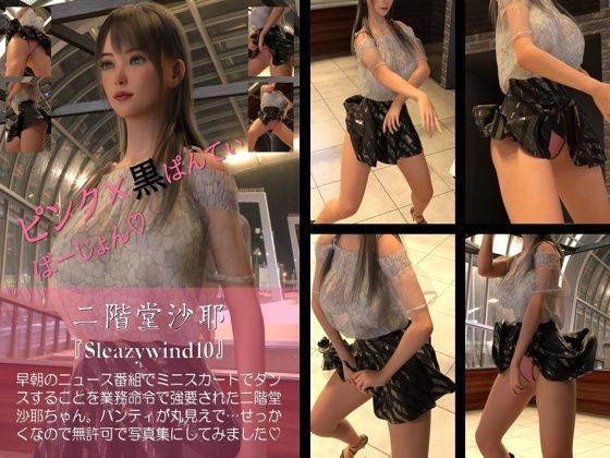 【chrl100】二階堂沙耶の下着モデル写真集-Sleazywind-10c｜Libido-Laboの同人マンガをレビュー（ジャンル：3DCG お嬢様・令嬢 巨乳 スレンダー 下着 おっぱい お尻・ヒップ 脚 男性向け 成人向け 黒髪）／／ジャンル： 同人マンガ表紙画像